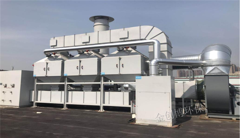 上海久久家具制造有限公司 干式过滤器+五万风量催化燃烧装置+烟囱.png