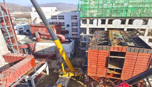 清水县东区热源厂布袋除尘器、SCR脱硝和石灰石膏法脱硫系统